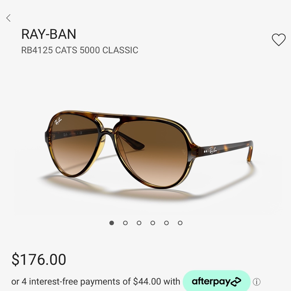 Ray-Ban Tortoise Brown Sunglasses